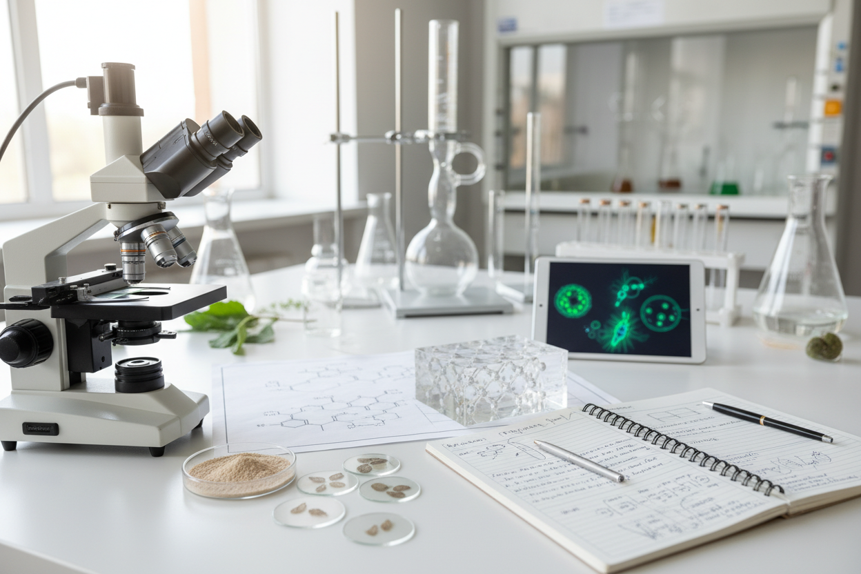 Science and Mineralogy - Wide Format